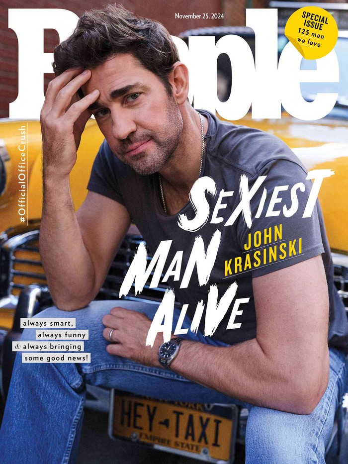 John Krasinski Pria Terseksi 2024 John Krasinski jadi Pria Terseksi 2024.