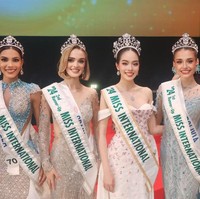 Dinamai Kirana yang dalam bahasa Sansekerta berarti wanita cantik dan berseri-seri, seperti nama Sophie. Proses pembuatan gaun tersebut dikabarkan memakan waktu selama empat bulan. Foto: Instagram