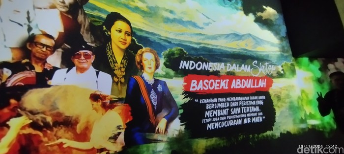 Jumpa pers Pameran Imersif Indonesia dalam Sketsa: Basoeki Abdullah di Galeri Indonesia Kaya (GIK), Jakarta Pusat. Jumpa pers Pameran Imersif Indonesia dalam Sketsa: Basoeki Abdullah di Galeri Indonesia Kaya (GIK), Jakarta Pusat.