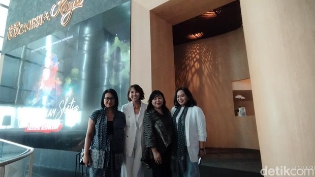 Jumpa pers Pameran Imersif Indonesia dalam Sketsa: Basoeki Abdullah di Galeri Indonesia Kaya (GIK), Jakarta Pusat.