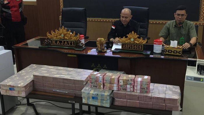 Kejati Lampung melakukan pengamanan terhadap dana PI sebesar Rp 59.027.894.797 yang dari rekening PT LJU