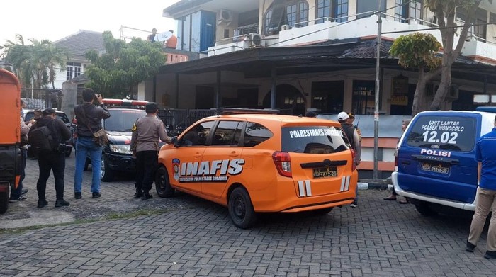 Lokasi pria yang ditemukan tewas di Siwalankerto