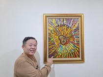 Lukisan Sang Raja Cinta Karya Sam Sianata Ungkap Sisi Terang dan Gelap