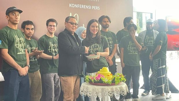 Acara syukuran film Pengin Hijrah.