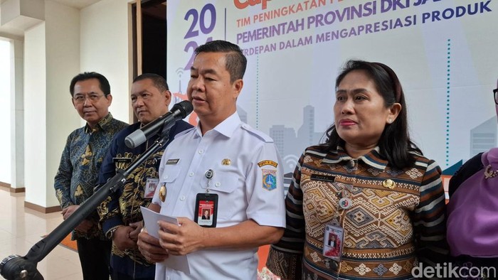 Penjabat Gubernur Provinsi DKI Jakarta Teguh Setyabudi (Brigitta Belia/detikcom)
