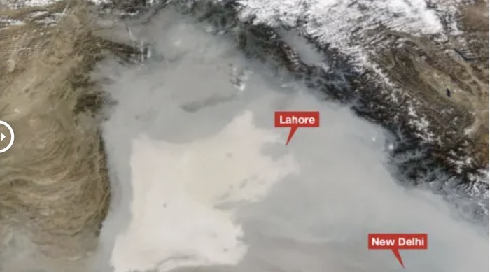 Polusi udara di Pakistan dan India