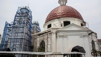 Program rehabilitasi cagar budaya Gereja Blenduk yang dilakukan oleh Kementerian PUPR dengan menggunakan biaya APBN 2024 senilai Rp26,2 miliar tersebut telah mencapai 71 persen.