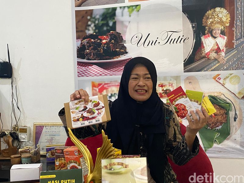 Rendang Uni Tutie, profil pengusaha rendang yang bisa masuk pasar ekspor Amerika dan Eropa