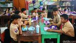 Saat Siswa SD Mulai Membiasakan Makan Bergizi Gratis