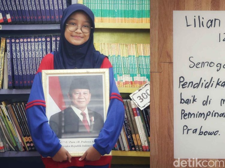 Secarik Kertas Harapan dari Siswa SD untuk Prabowo-Gibran