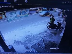 Saat Laka Beruntun di Baturetno Bantul Berawal Hindari Anjing Menyeberang