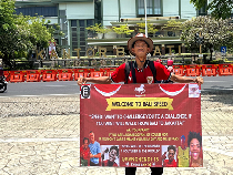 Rahasia Pria Tempuh 45 Hari Jalan Kaki Bali-Jakarta, Minum Sumbagold