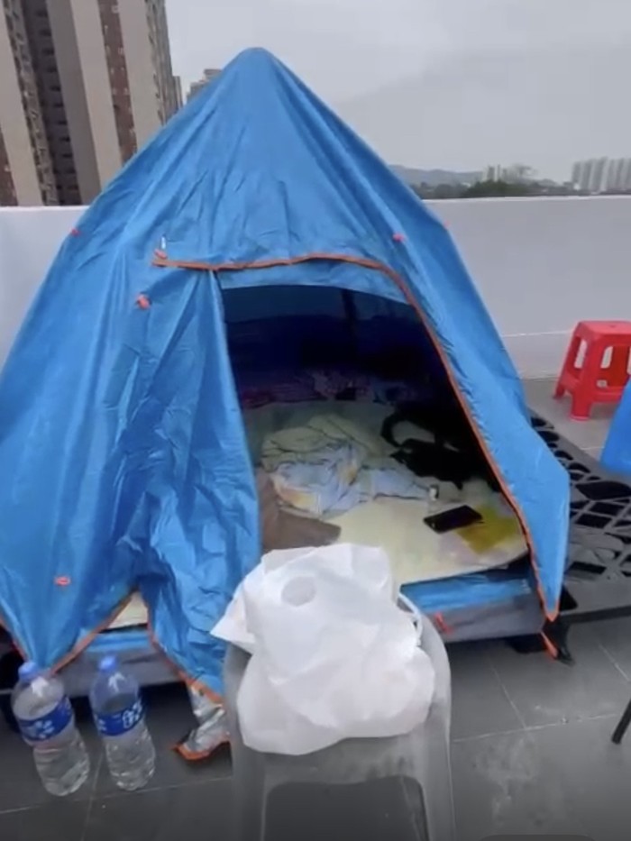 Tempat tinggal terduga korban TPPO di Hong Kong