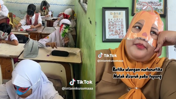 Ulangan pakai topeng