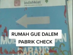 Viral Rumah Unik Letaknya di Tengah Pabrik, Nggak Punya Tetangga, Banyak Truk