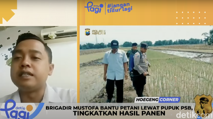 Brigadir Mustofa di Program Hoegeng Corner detikPagi