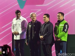 Gaya Bos Nvidia Jensen Huang di Jakarta, Tampil Keren Berjaket Kulit