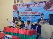 Partai Perubahan NTB Resmi Terbentuk, Klaim Terinspirasi Anies Baswedan