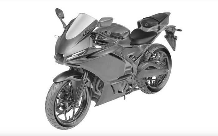 Desain Kembaran Yamaha R25 Terdaftar di Indonesia