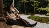Elma Agustin dilamar di taman Shiseido, Jepang. (Foto: dok pribadi)