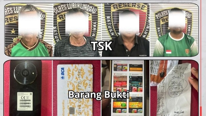 Empat pelaku judi online di Lubuklinggau ditangkap polisi