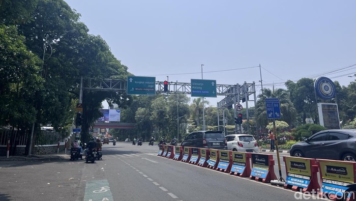Jalanan di Kota Surabaya