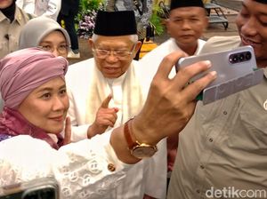 Kiai Maruf Amin Turun Gunung Sosialisasikan Luluk-Lukman di Pilgub Jatim