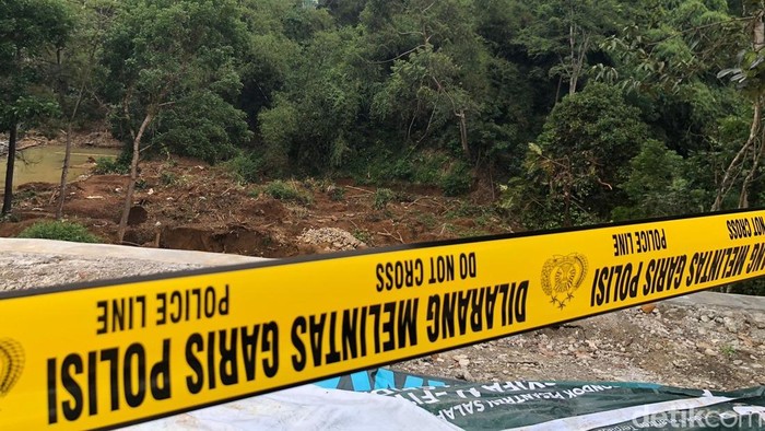 Lokasi 4 santri tewas tertimpa tembok kolam di pondok pesantren Sukabumi.