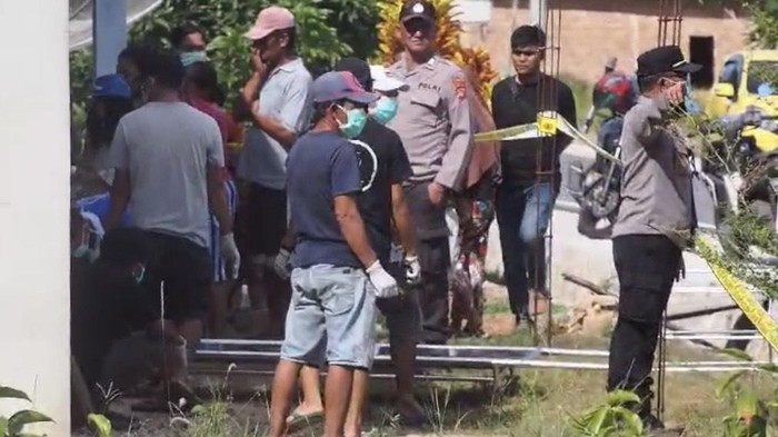Lokasi penemuan mayat Lilis yang dicor di Belitung Timur.