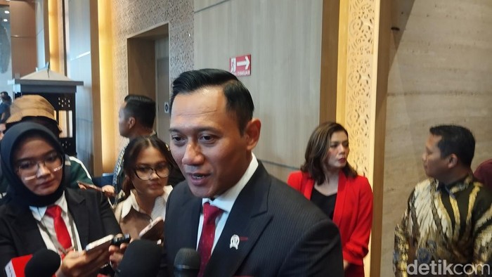 Menteri Koordinator bidang Infrastruktur dan Pembangunan Wilayah, Agus Harimurti Yudhoyono (Maulana Ilhami Fawdi/detikcom)