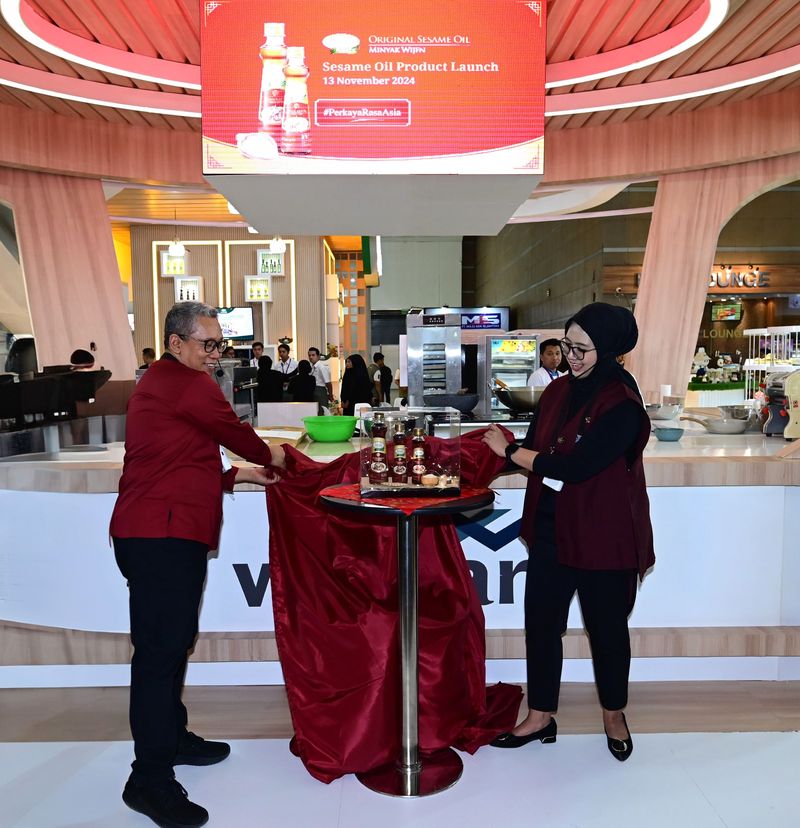 Minyak wijen murni dari Sania Royale