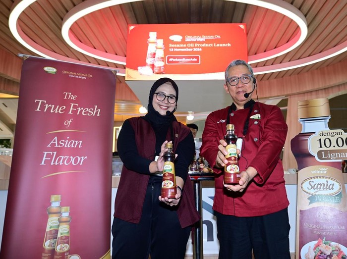 Minyak wijen murni dari Sania Royale