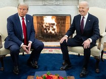 Bertemu di Gedung Putih, Biden-Trump Bahas Ukraina dan Timur Tengah