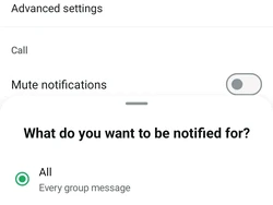 WhatsApp Rombak Fitur Mute Group Chat