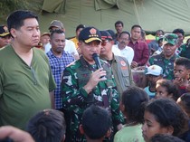 Panglima TNI Cek Korban Lewotobi-Siapkan Kunjungan Gibran di Flores Timur