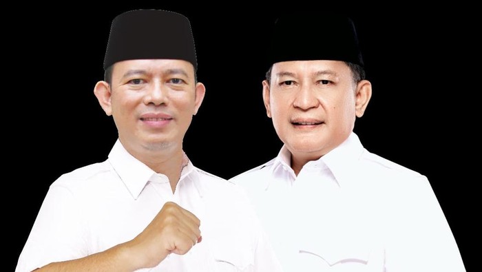 Pasangan Calon Bupati dan Wabup Ogan Komering Ulu (OKU), nomor urut dua Teddy Meilwansyah dan Marjito Bachri