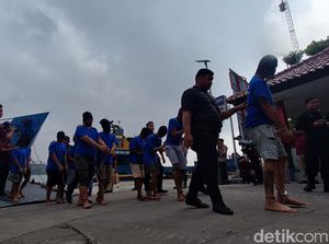 88 Napi Narkoba-Love Scamming Dikirim ke Lapas Maximum Security Nusakambangan