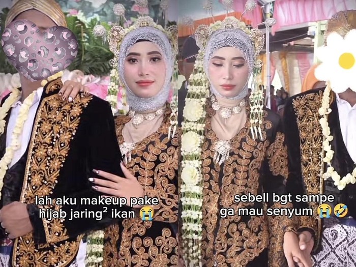 Pengantin wanita ini mengunggah riasan makeup dan hijabnya tak sesuai dengan keinginannya. Postingan tersebut langsung viral di media sosial.