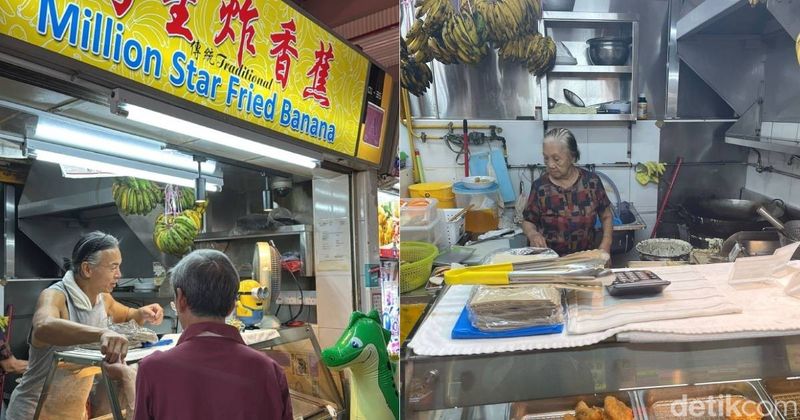 Penjual Pisang Goreng Ini Batal Pensiun Karena Usahanya Diambil Alih Saingannya