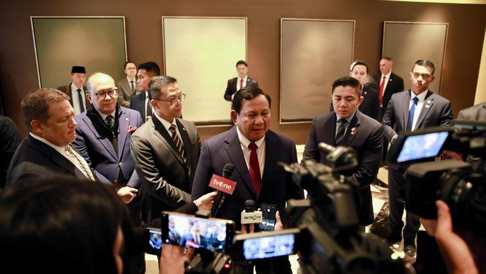 Prabowo Subianto di Washington DC.