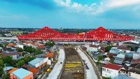 Progres Underpass Joglo saat ini mencapai 85%.