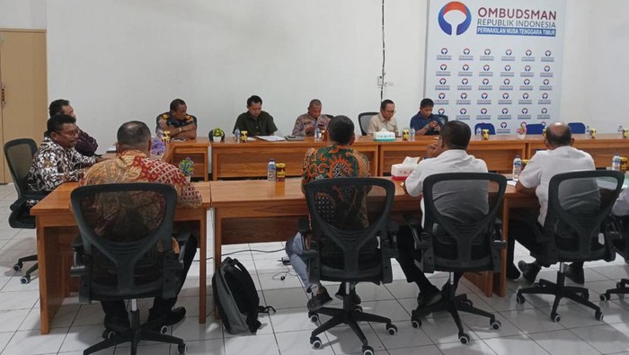 Rapat koordinasi Ombudsman di Kota Kupang, NTT. (Dok. Ombudsman NTT).