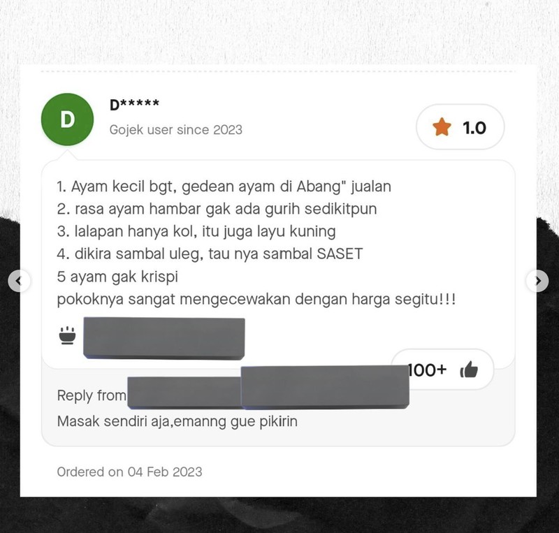 Review belanja di olshop berikut ini absurd dan kocak banget. Memang deh, netizen +62 kreativitasnya tak terbatas!