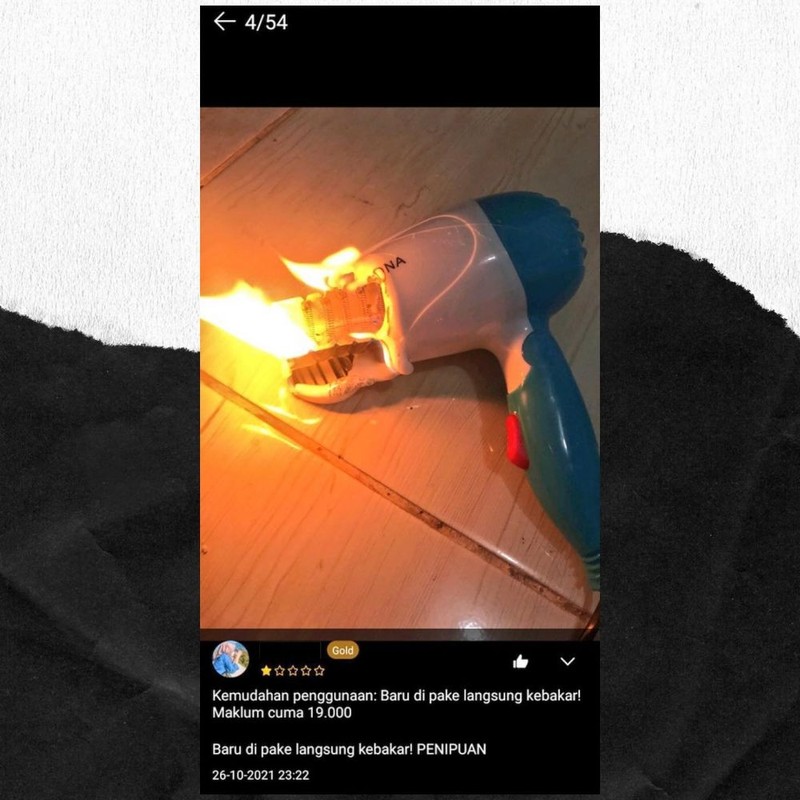 Review belanja di olshop berikut ini absurd dan kocak banget. Memang deh, netizen +62 kreativitasnya tak terbatas!