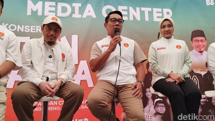 Ridwan Kamil dan Suswono. (Fawdi/detikcom).