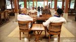 Santai! Begini Suasana Pertemuan Anies Baswedan dan Syaikhu-Ilham Habibie