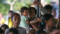 Kegiatan itu untuk membantu anak-anak pengungsi pulih dari dampak psikologis akibat bencana erupsi Gunung Lewotobi Laki-laki.