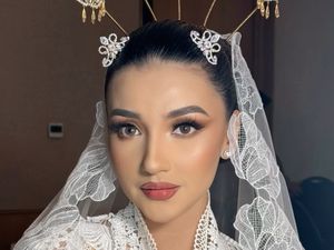 Gaya Tsania Marwa Dirias Bak Pengantin Dengan Makeup Hollywood Glam