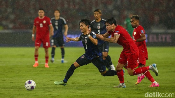 Babak I Tuntas, Indonesia Tertinggal 0-2 dari Jepang