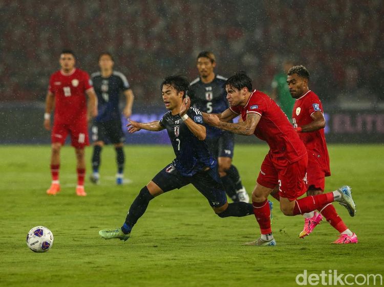 Babak I Tuntas, Indonesia Tertinggal 0-2 dari Jepang